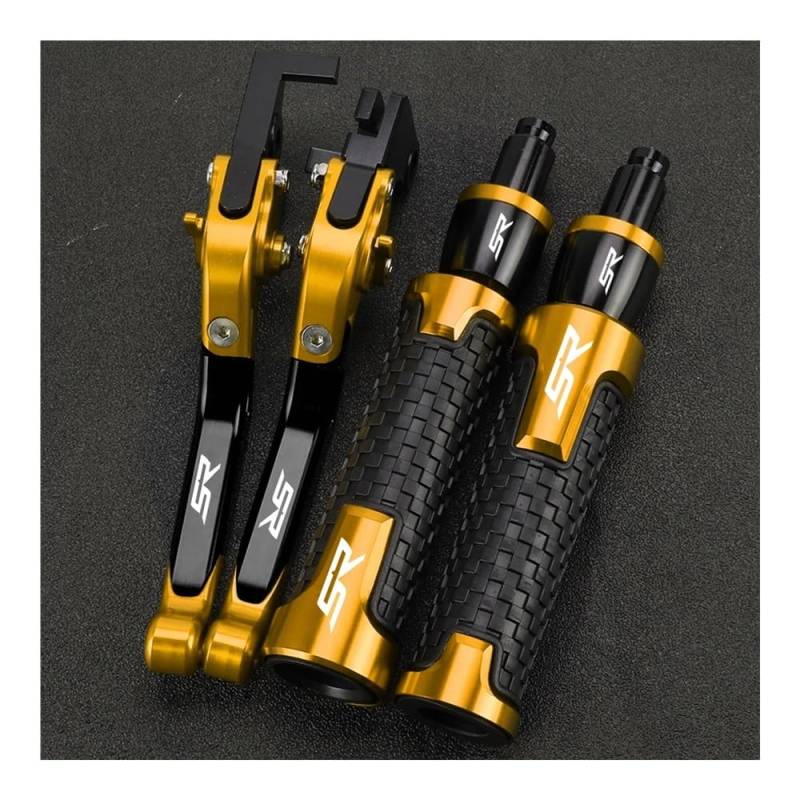 Motorrad Kupplungstrommel Bremshebelgriff Für SRMAX125 300 SR50 2015 2014 2013 2012 2011 Motorrad Einstellbare Bremse Kupplung Hebel Lenker Griffe Enden von BELWEIS