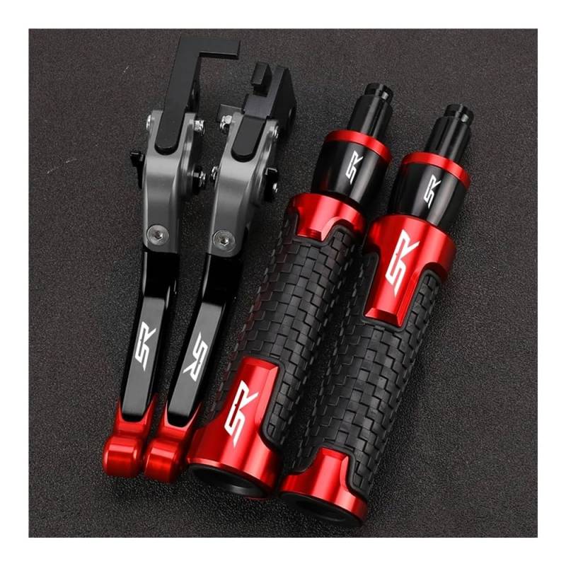 Motorrad Kupplungstrommel Bremshebelgriff Für SRMAX125 300 SR50 2015 2014 2013 2012 2011 Motorrad Einstellbare Bremse Kupplung Hebel Lenker Griffe Enden von BELWEIS