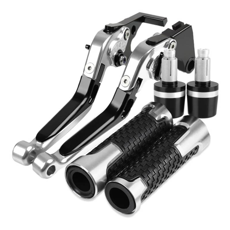 Motorrad Kupplungstrommel Bremshebelgriff Motorrad CNC Aluminium Einstellbare Bremse Kupplung Hebel Lenker Griff Enden Griffe Für CBR954RR CBR 954 RR 954RR 2002 2003 von BELWEIS