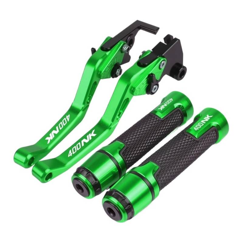 Motorrad Kupplungstrommel Bremshebelgriff Motorrad CNC Aluminium Zubehör Bremse Kupplung Hebel Lenker Knöpfe Griff Hand Griffe Enden Für 400NK 400 NK 2018-2019 von BELWEIS