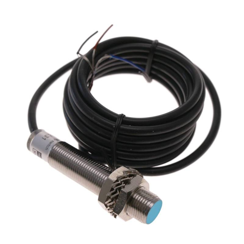 BeMatik - Induktive Näherungsschalter Sensor 6-36 VDC PNP NO M12 Sn:2mm von BEMATIK.COM
