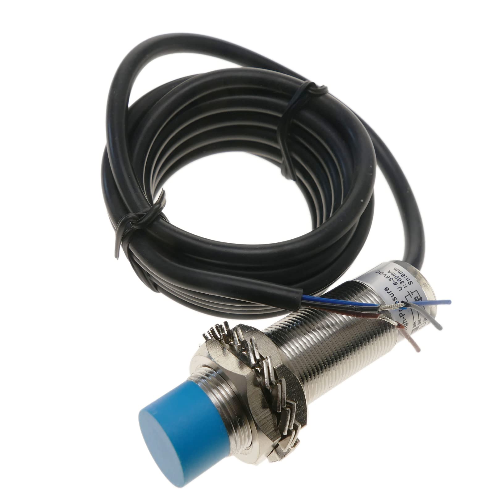 BeMatik - Induktiver Hochdruck-Näherungssensor 6-36 VDC PNP NO M18 Sn: 8 mm BeMatik - Induktiver Hochdruck-Näherungssensor 6-36 VDC PNP NO M18 Sn: 8 mm von BEMATIK.COM