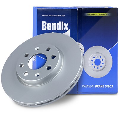 Bendix 1x Bremsscheibe belüftet vorne [Hersteller-Nr. BDS1005] für Fiat, German E Cars, Opel von Bendix