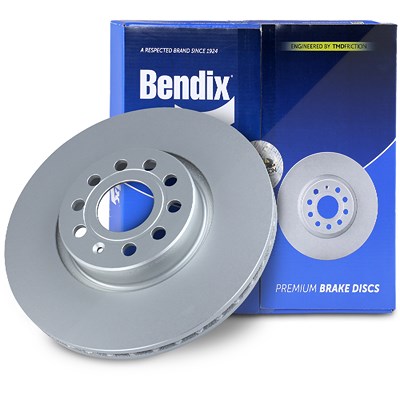 Bendix 1x Bremsscheibe belüftet vorne [Hersteller-Nr. BDS1013HC] für Audi, Cupra, Seat, Skoda, VW von Bendix