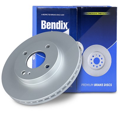 Bendix 1x Bremsscheibe belüftet vorne [Hersteller-Nr. BDS1023HC] für Ford von Bendix