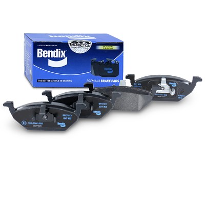Bendix Bremsbelagsatz vorne [Hersteller-Nr. BPD1013] für Audi, Seat, Skoda, Streetscooter, VW von Bendix