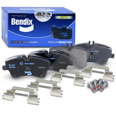 Bendix Bremsbelagsatz vorne [Hersteller-Nr. BPD1090] für Mercedes-Benz von Bendix