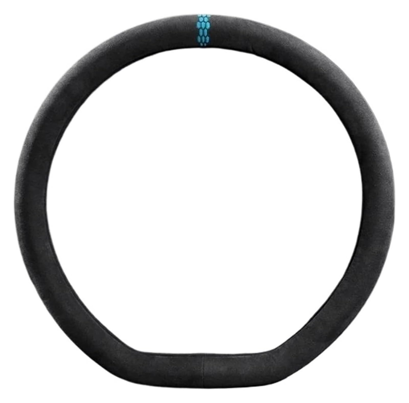 Auto Lenkradabdeckung Für A3 A4 A5 A6 A7 S7 S8 Q2 Q3 Q5 Q7 Q8 SQ5 TT 8n RS6 RS7 Lenkrad Autozubehör 38cm Lenkradabdeckung(Blue D-Type) von BENELKZAFA