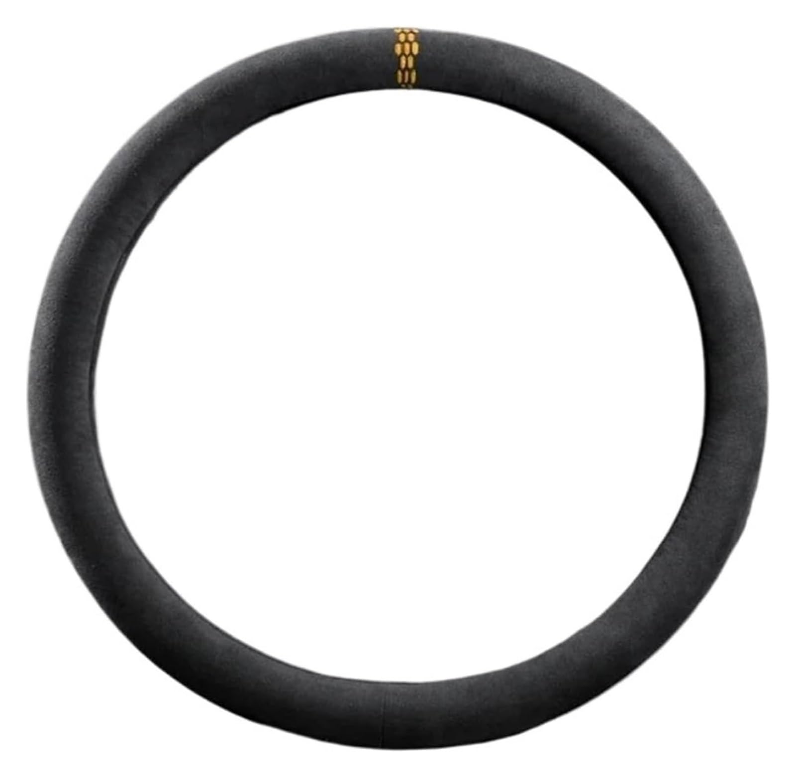 Auto Lenkradabdeckung Für A3 A4 A5 A6 A7 S7 S8 Q2 Q3 Q5 Q7 Q8 SQ5 TT 8n RS6 RS7 Lenkrad Autozubehör 38cm Lenkradabdeckung(Yellow O-Type) von BENELKZAFA