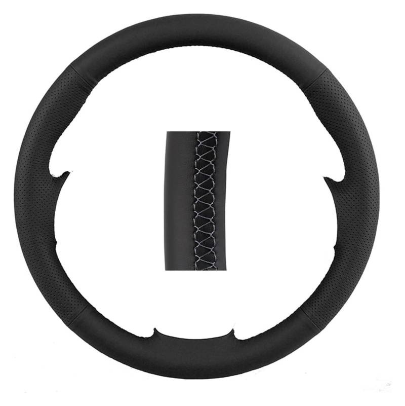 Auto Lenkradabdeckung Für E200L GLA CLA GLE C200L C200 C250 C300 Lenkrad Braid Künstliche Leder Auto Lenkrad Abdeckung(Grey line) von BENELKZAFA
