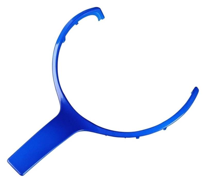Auto Lenkradabdeckung Für F20 F22 F30 F31 F32 F33 F35 F36 F10 F06 F12 F13 F15 F16 Lenkrad-Ersatzverkleidung(Blau) von BENELKZAFA