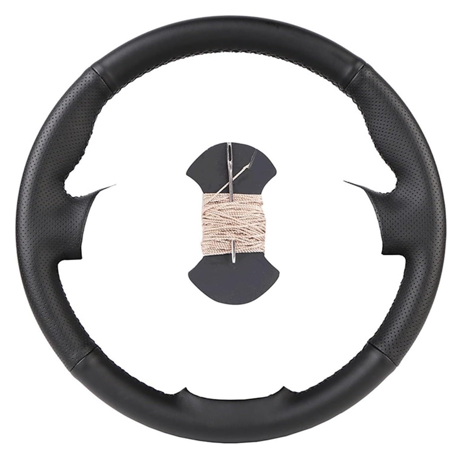 Auto Lenkradabdeckung Für G&olf 5 Mk5 Für GTI Für VW Für G&olf 5 R32 Für P&assat R GT 2005 Lederlenkradhülle DIY Maßgeschneiderte Autolenkradabdeckung(Beige) von BENELKZAFA