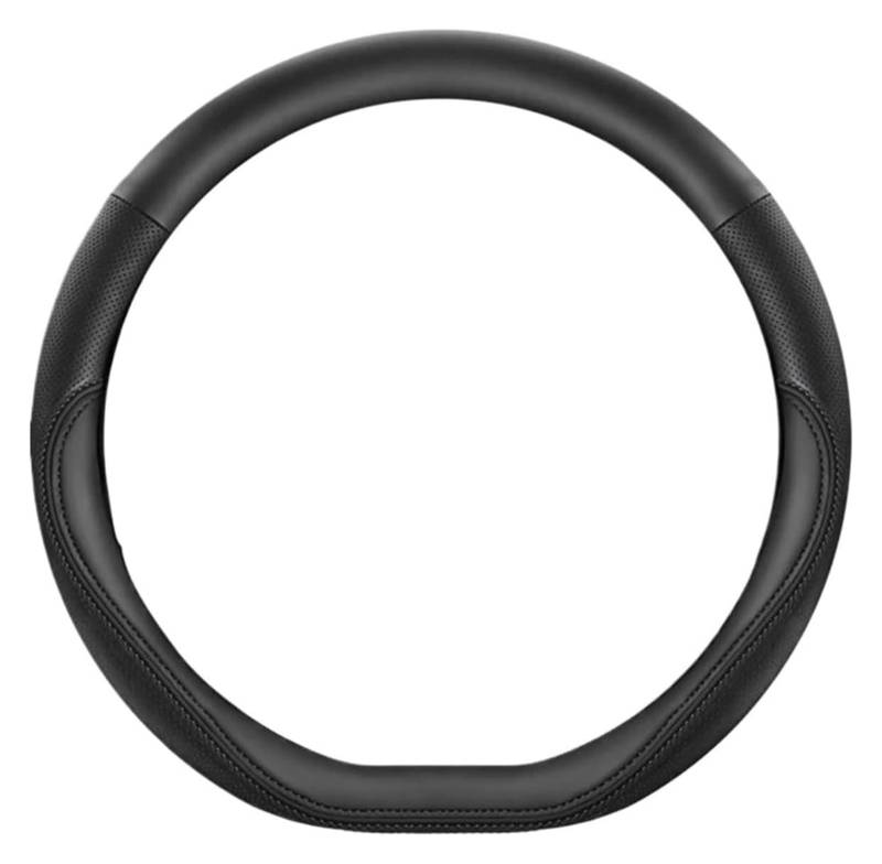 Auto Lenkradabdeckung Kann Das Lenkrad Vor Beschädigungen Und Verschleiß Durch Langfristige Nutzung Direkte Sonneneinstrahlung Und Temperaturschwankungen Schützen(Black-D Shape) von BENELKZAFA