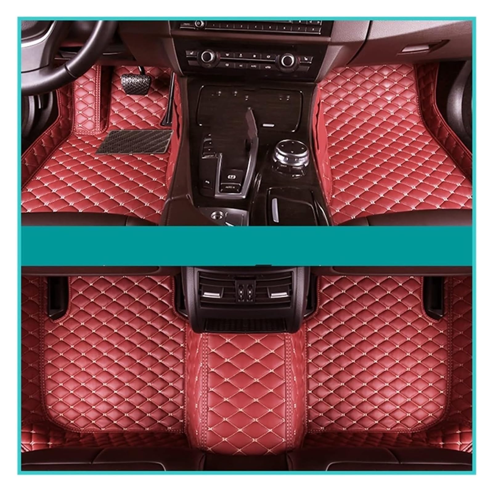 Fußmatten Auto Für C4 Für Picasso (FÜNFSITZE) 2009 2010 2011 2012 2013 Benutzerdefinierte Fußpolster Automatte Auto-Fußmatten(7) von BENELKZAFA