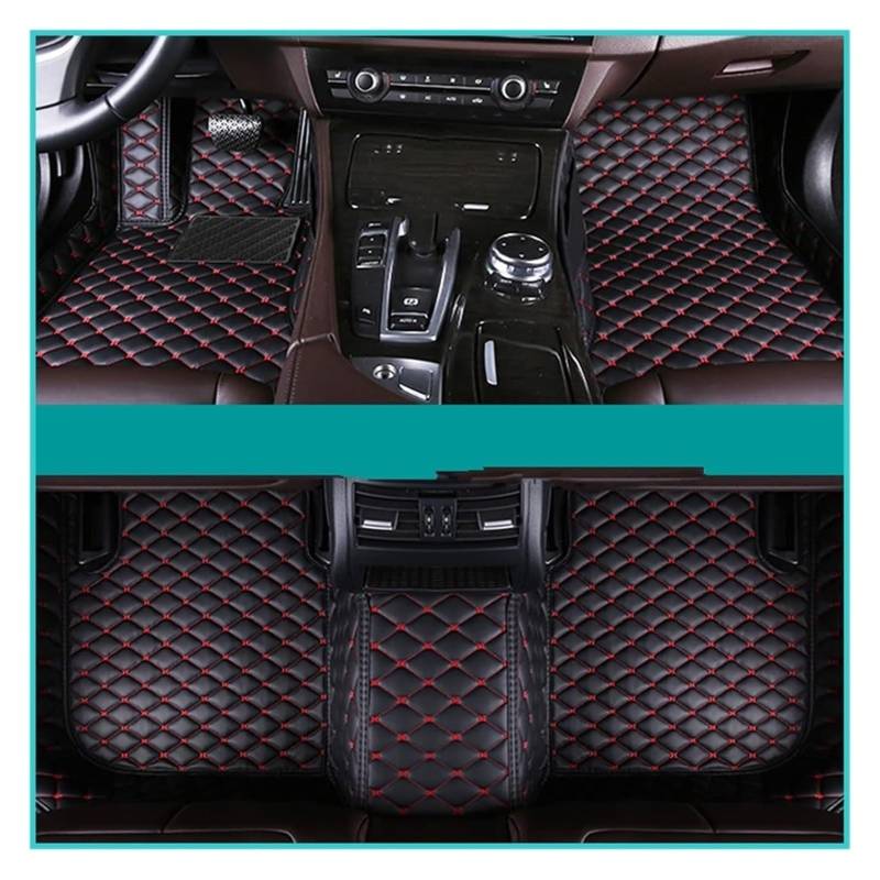 Fußmatten Auto Für C4 Für Picasso (FÜNFSITZE) 2009 2010 2011 2012 2013 Benutzerdefinierte Fußpolster Automatte Auto-Fußmatten(9) von BENELKZAFA