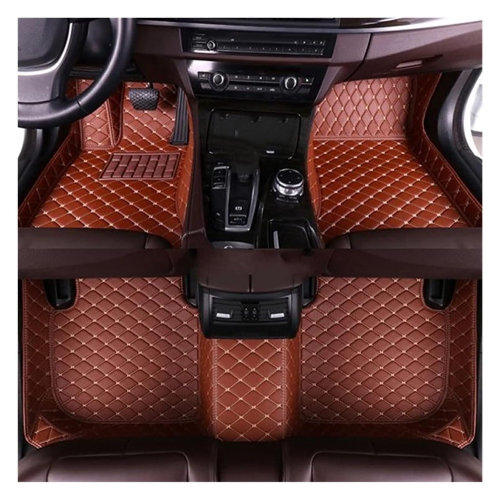 Fußmatten Auto Für CRV 2007 2008 2009 2010 2011 Benutzerdefinierte Fußpolster Autoteppichbezug Innenausstattung Automatte Autofußmatten(4) von BENELKZAFA