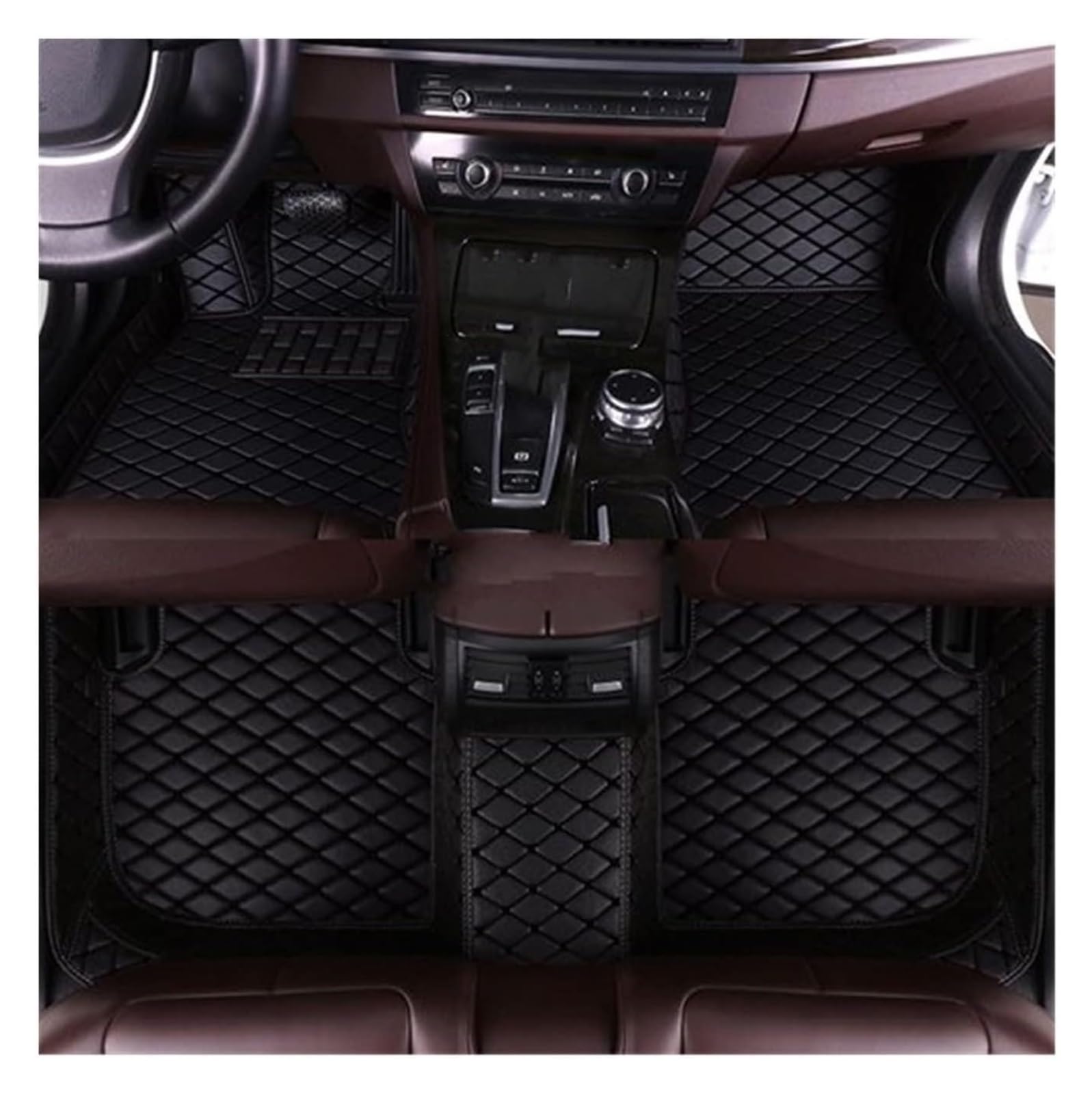 Fußmatten Auto Für CRV 2007 2008 2009 2010 2011 Benutzerdefinierte Fußpolster Autoteppichbezug Innenausstattung Automatte Autofußmatten(8) von BENELKZAFA