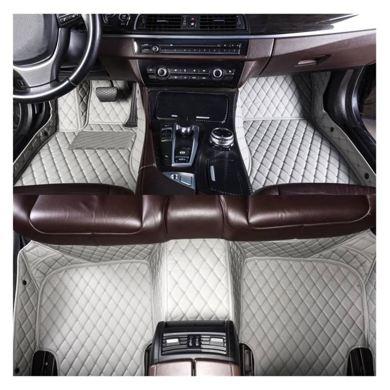 Fußmatten Auto Für Dodge Für Caliber 2006-2015 Innenausstattung Lederteppiche Teppiche Fußpolster Automatte Auto-Fußmatten(10) von BENELKZAFA