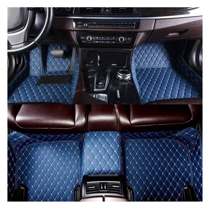 Fußmatten Auto Für Dodge Für Caliber 2006-2015 Innenausstattung Lederteppiche Teppiche Fußpolster Automatte Auto-Fußmatten(6) von BENELKZAFA
