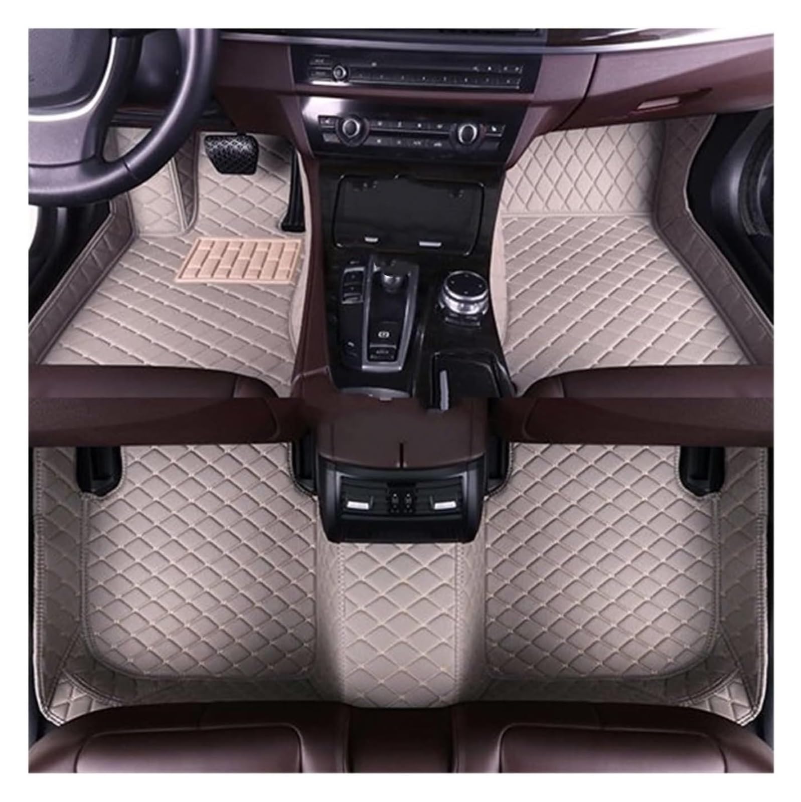 Fußmatten Auto Für E85 Z4 2004 2005 2006 2007 2008 Benutzerdefinierte Fußpolster Autoteppichbezug Automatte Autofußmatten(1) von BENELKZAFA