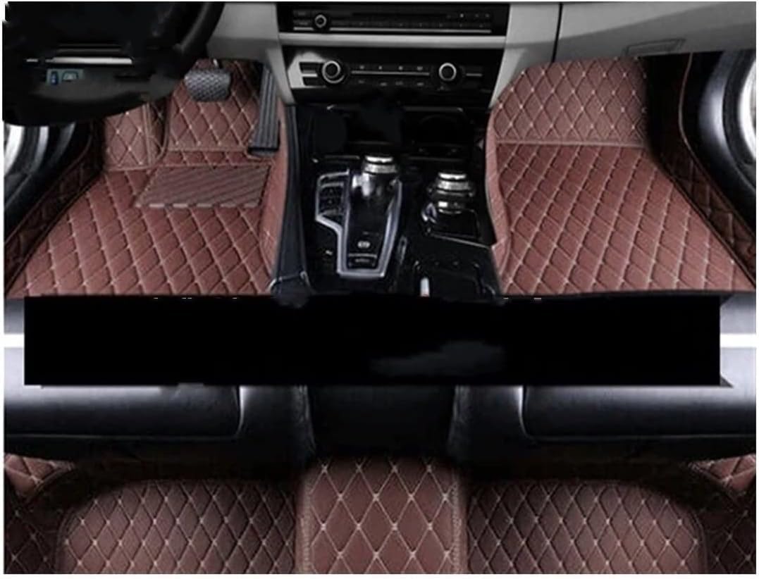 Fußmatten Auto Für F&ord Für Focus Mk2 Mk2.5 2005-2015 Auto-Fußmatten Teppiche Panel Fußpolster Teppichbezug Fußpolster Automatte(LHD 5) von BENELKZAFA