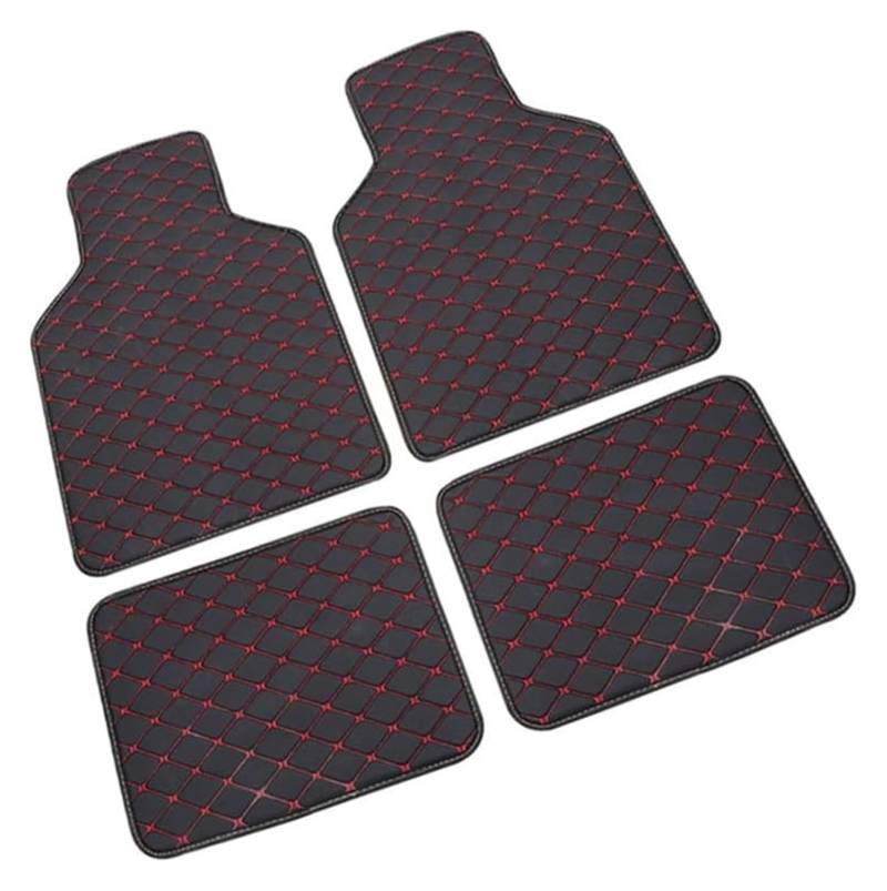 Fußmatten Auto Für M&ITSUBISHI Für Outlander (5 Sitze) 2013-2016 Allwetter-Komplettset rutschfeste Staubdichte Schutzteppich-Autofußmatten(C) von BENELKZAFA