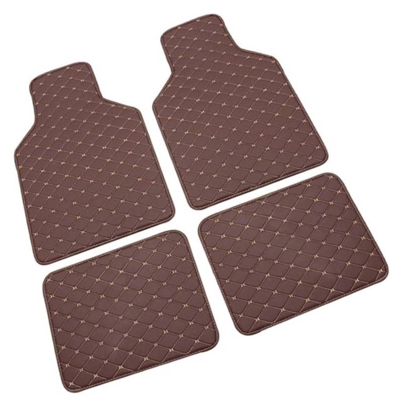 Fußmatten Auto Für M&ITSUBISHI Für Outlander (5 Sitze) 2016–2018 Liner Komplettes Set rutschfeste Staubdichte Schutzteppichmatte Auto-Fußmatten(B) von BENELKZAFA