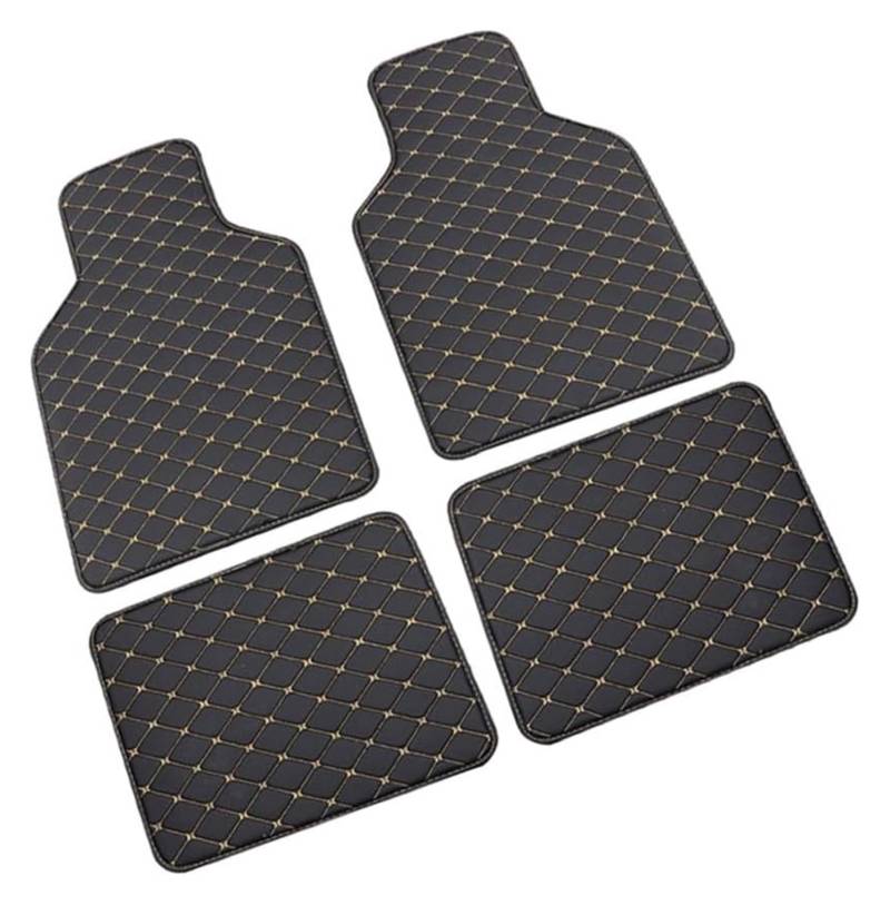 Fußmatten Auto Für M&ITSUBISHI Für Outlander (5 Sitze) 2016–2018 Liner Komplettes Set rutschfeste Staubdichte Schutzteppichmatte Auto-Fußmatten(D) von BENELKZAFA