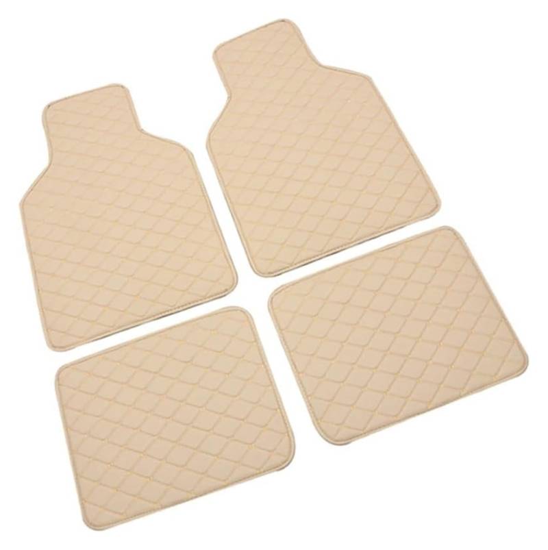 Fußmatten Auto Für M&ITSUBISHI Für Outlander (5 Sitze) 2016–2018 Liner Komplettes Set rutschfeste Staubdichte Schutzteppichmatte Auto-Fußmatten(F) von BENELKZAFA