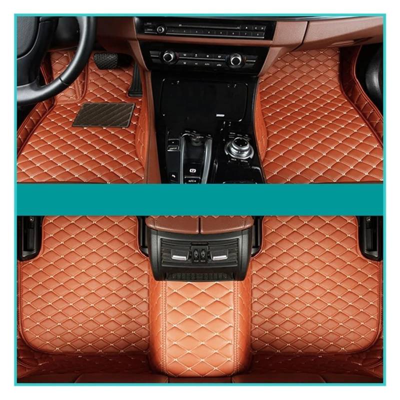 Fußmatten Auto Für M&ITSUBISHI Für Outlander (FÜNF SITZE) 2008 2009 2010 2011 2012 Benutzerdefinierte Fußpolster Auto-Fußmatten Auto-Fußmatten(2) von BENELKZAFA