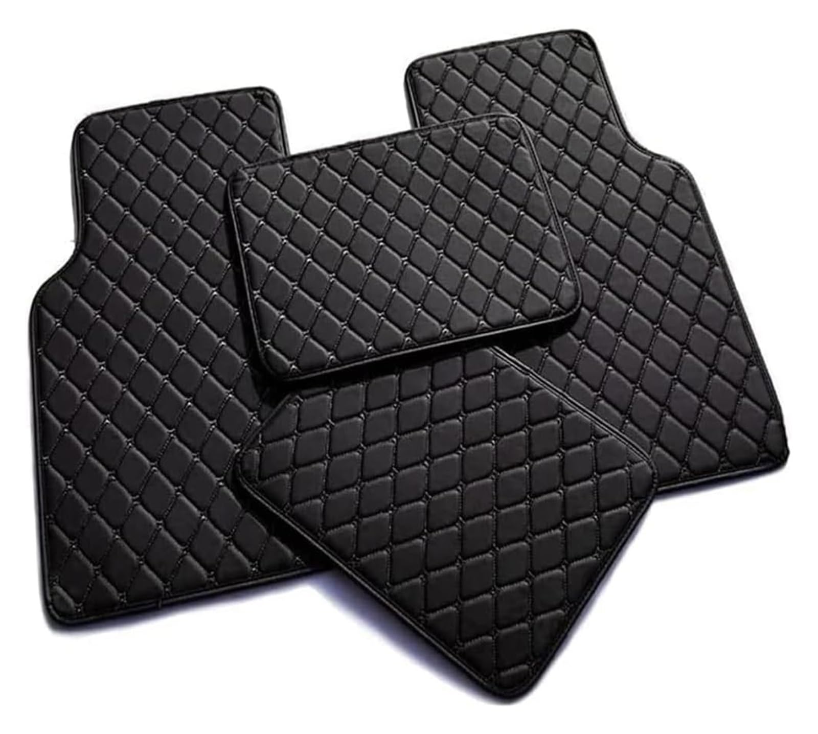 Fußmatten Auto Für M&ITSUBISHI Für Pajero V73 (V77) 2008–2011. Liner Komplettes Set rutschfeste Staubdichte Schutzteppichmatte Auto-Fußmatten(A) von BENELKZAFA