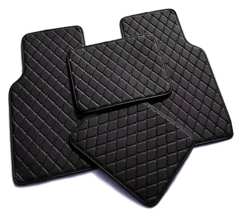 Fußmatten Auto Für M&ITSUBISHI Für Pajero V73 (V77) 2008–2011. Liner Komplettes Set rutschfeste Staubdichte Schutzteppichmatte Auto-Fußmatten(A) von BENELKZAFA