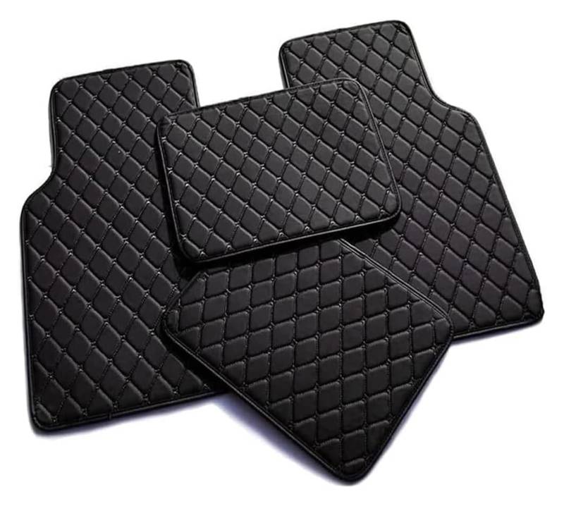 Fußmatten Auto Für M&ITSUBISHI Für Pajero V93 (3,0 L) 2010–2020 Liner Komplettes Set rutschfeste Staubdichte Teppichmatten Zubehör Auto-Fußmatten(A) von BENELKZAFA