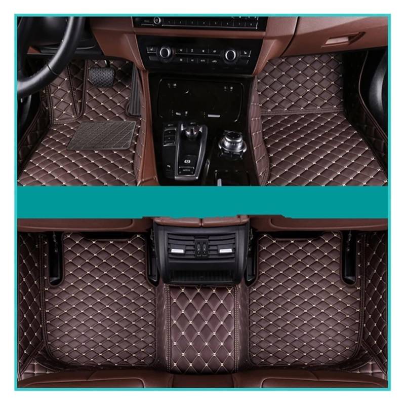 Fußmatten Auto Für M&ITSUBISHI Für Pajero V93 2010-2020 Benutzerdefinierte Fußpolster Teppichabdeckung Automatte Auto-Fußmatten(3) von BENELKZAFA