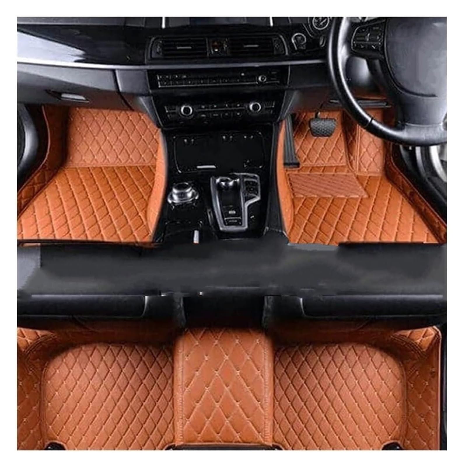 Fußmatten Auto Für Superb B6 3T 2009-2015 Teppiche Bodenmatte Teppiche Innenteile wasserdichte Unterlage Automatte Automatten(RHD 1) von BENELKZAFA