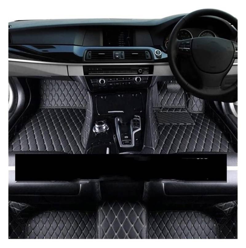 Fußmatten Auto Für Superb B6 3T 2009-2015 Teppiche Bodenmatte Teppiche Innenteile wasserdichte Unterlage Automatte Automatten(RHD 11) von BENELKZAFA