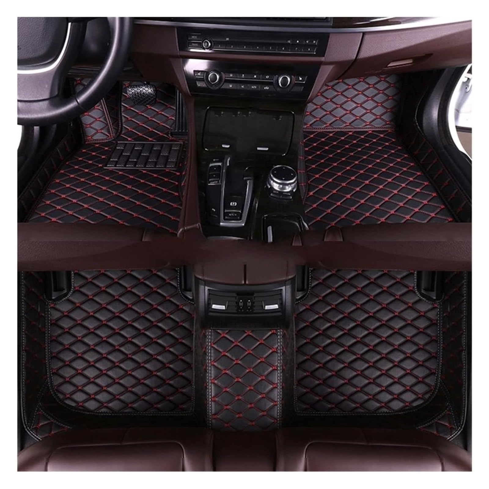 Fußmatten Auto Für Suz&uki Für Swift Sport 2014 2015 2016 2017 Benutzerdefinierte Fußpolster Autoteppichbezug Innenausstattung Automatte Autofußmatten(10) von BENELKZAFA