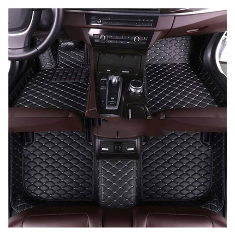 Fußmatten Auto Für T&oyota RAV4 Nicht-Hybrid 2013 2014 2015 2016 2017 2018 2019 Fußpolster Innenausstattung Automatte Auto-Fußmatten(2) von BENELKZAFA
