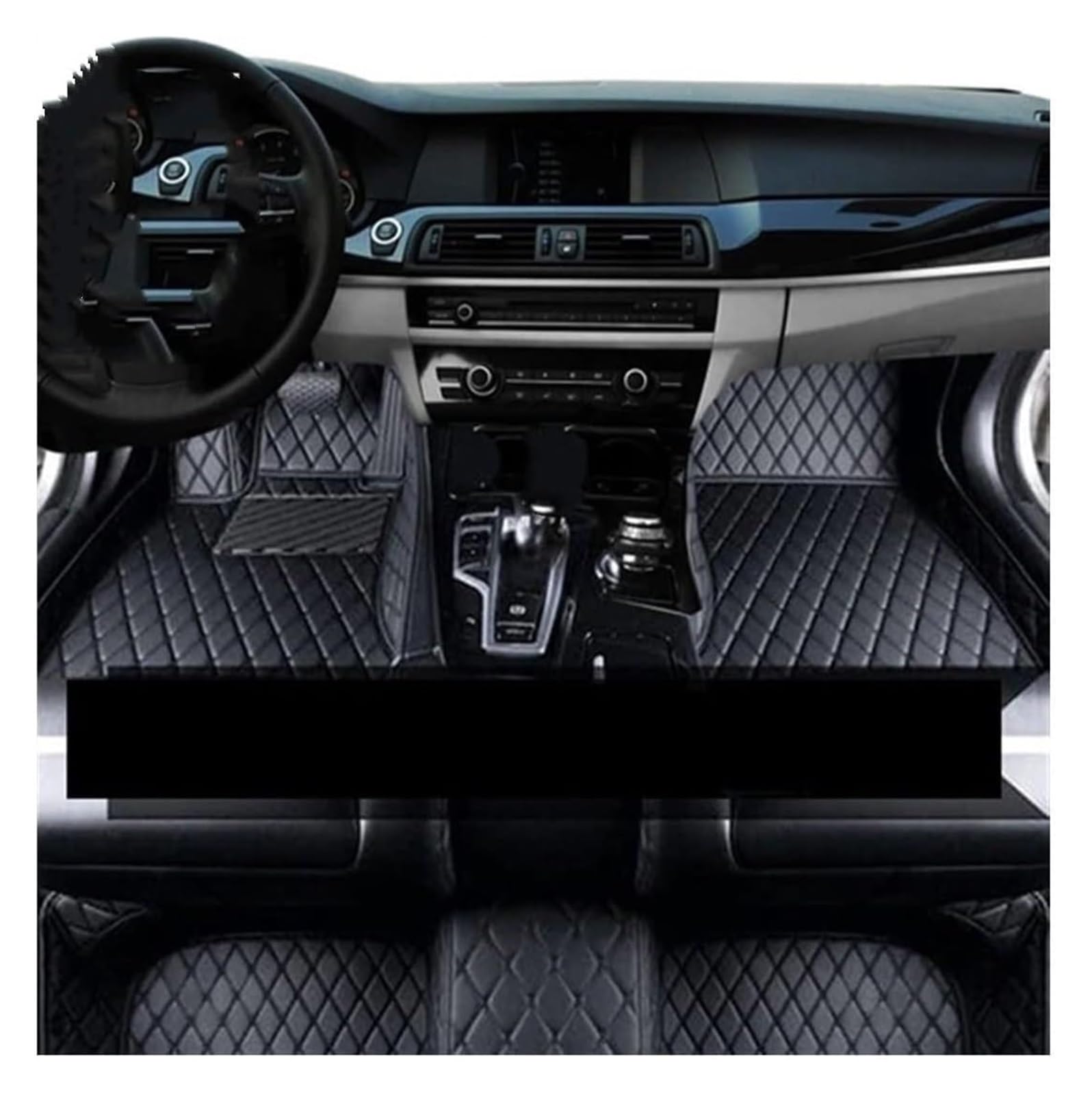 Fußmatten Auto Für VW Für G&olf 6 Für Plus GTI R 5K Mk6 5 Türen 2009-2013 Teppiche Panel Schutzpolster Fußpolster Automatte Auto-Fußmatten(LHD 9) von BENELKZAFA
