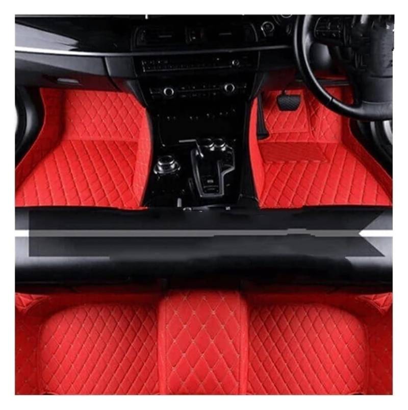 Fußmatten Auto Für VW Für G&olf 6 Für Plus GTI R 5K Mk6 5 Türen 2009-2013 Teppiche Panel Schutzpolster Fußpolster Automatte Auto-Fußmatten(RHD 6) von BENELKZAFA