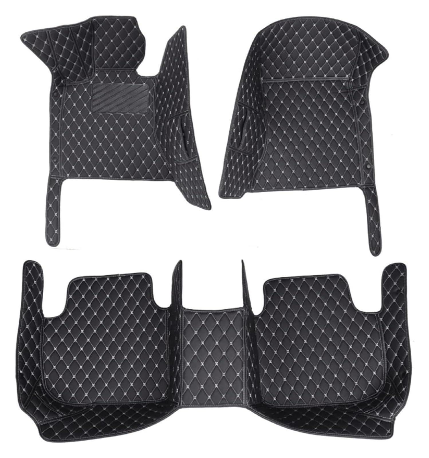 Fußmatten Auto Für VW Für P&assat B7 2012 2013 2014 2015 Innenausstattung Lederteppiche Teppiche Fußpolster Automatte Auto-Fußmatten(12) von BENELKZAFA