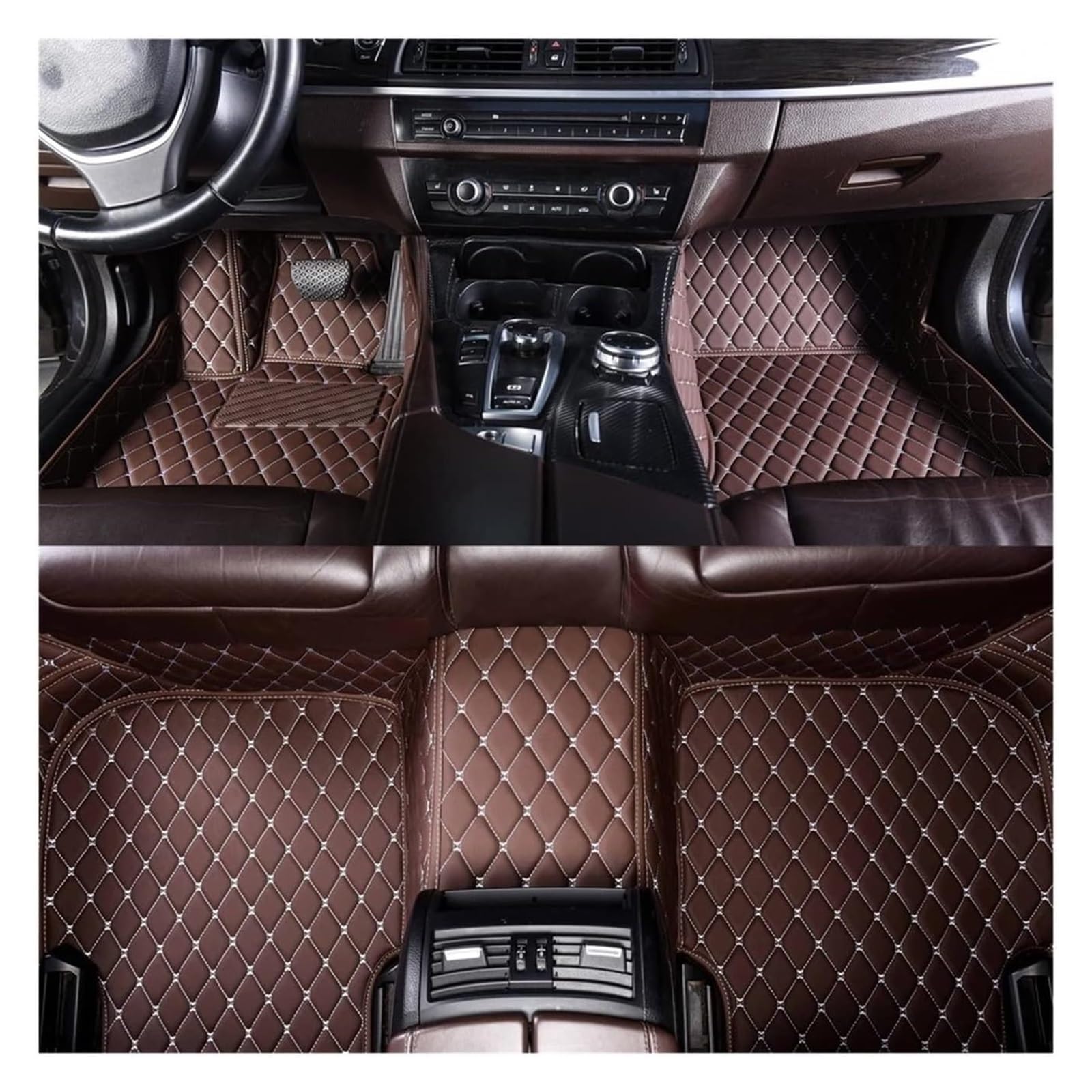 Fußmatten Auto Für VW Für P&assat B7 2012 2013 2014 2015 Innenausstattung Lederteppiche Teppiche Fußpolster Automatte Auto-Fußmatten(8) von BENELKZAFA