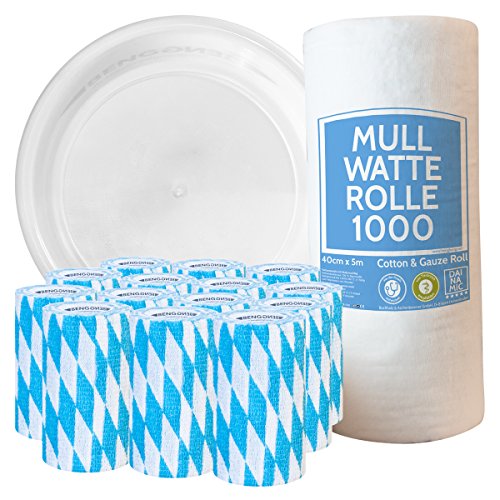 Sparpaket Mullwatterolle+Müslibox+14 Bandagen (Bavarian) von BENGBENG