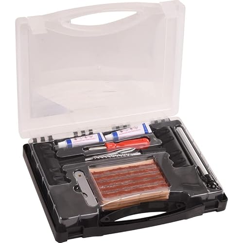 28-tlg. Reifen Reparatur Set Flicken Satz Reifen Pannenset Auto Motorrad Roller von Benson
