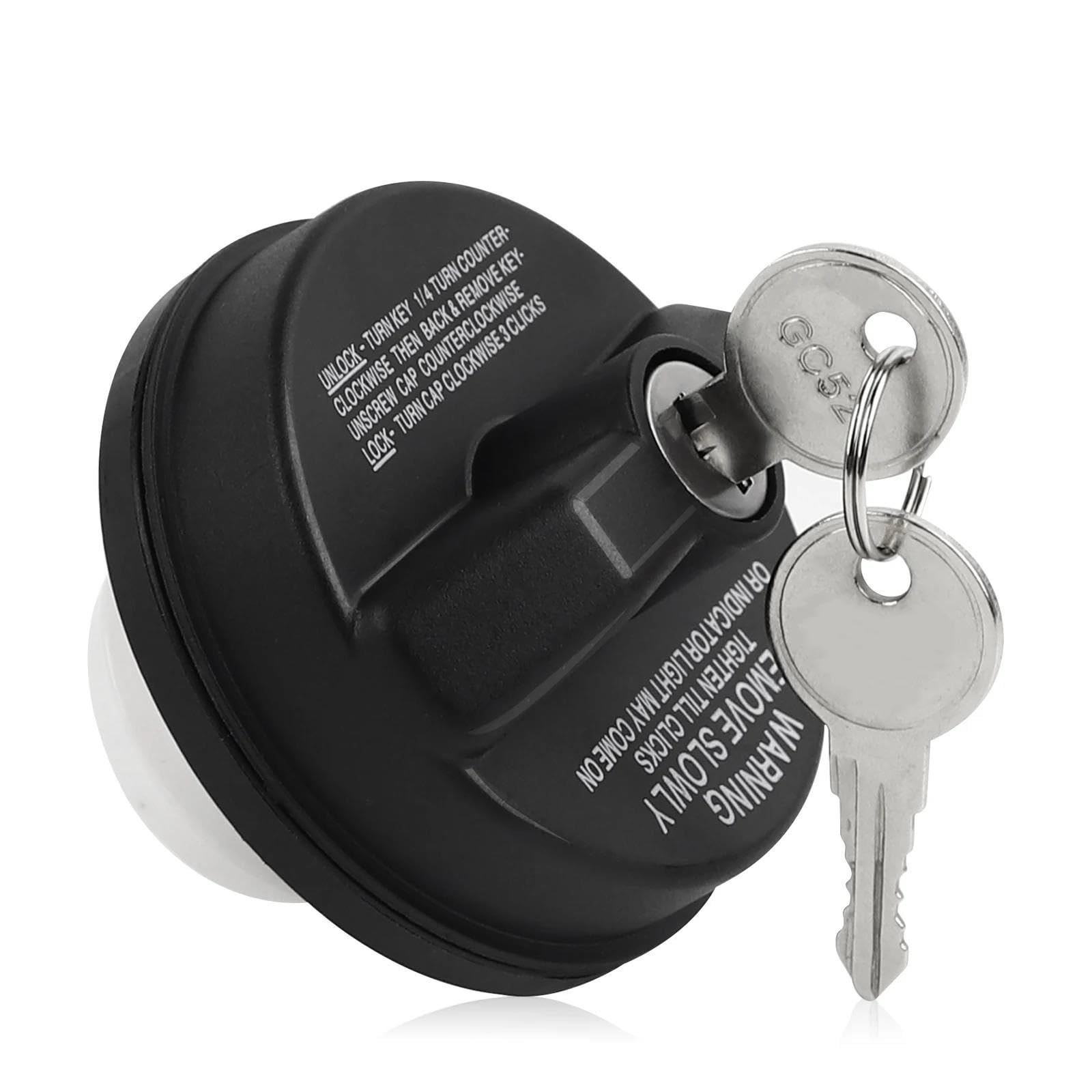 Kraftstoffbehälter Verschluss mit Halteband Tankdeckel, verriegelbarer Tankdeckel mit Schlüssel für Che&vy 77300-47020 Kraftstoffbehälter Verschluss mit Halteband Tankdeckel, verriegelbarer Tankdeckel mit Schlüssel für Che&vy 77300-47020 von BEPHON
