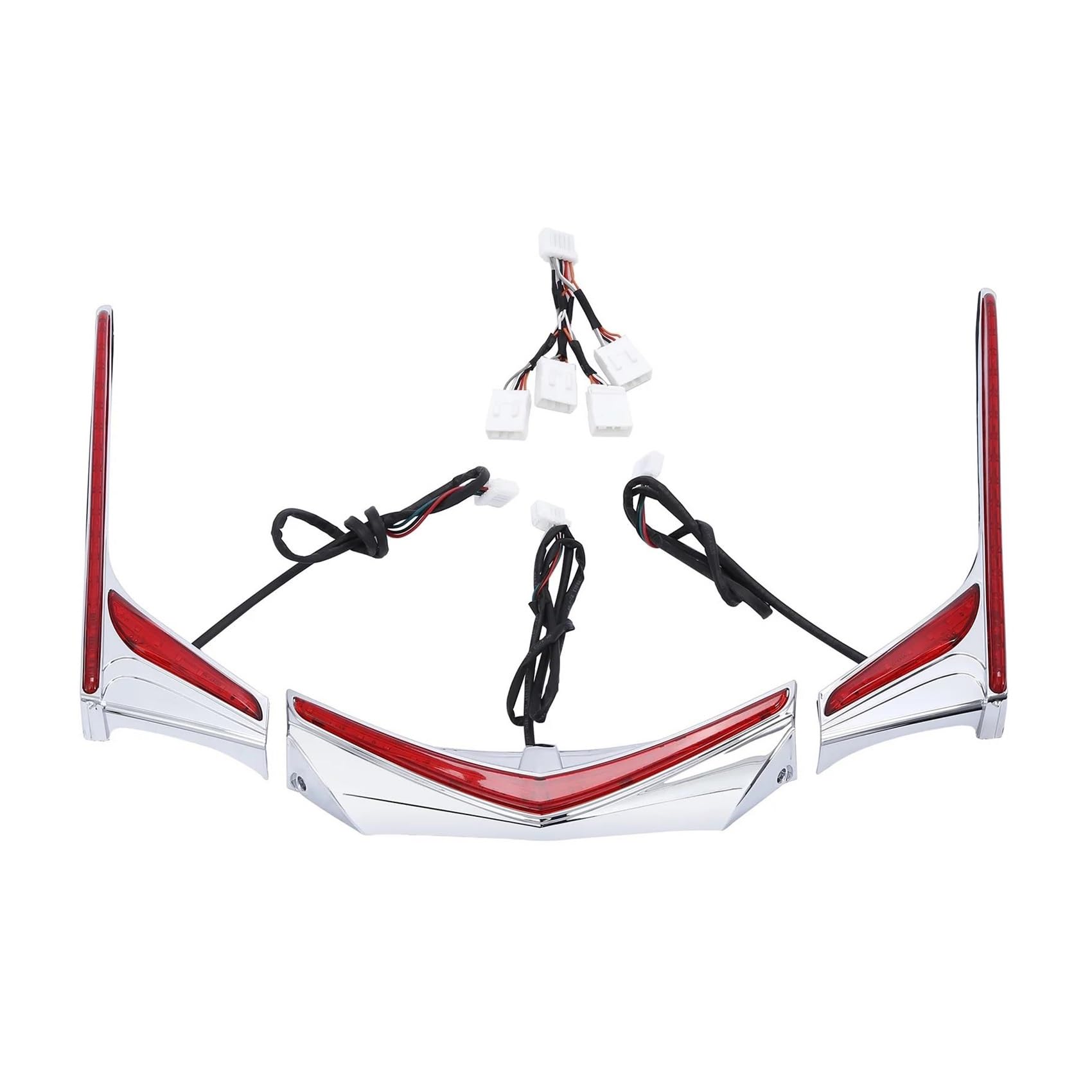 Motorrad LED Bremslicht Rücklicht für Honda & DA Gold Wing GL1800 GL 1800 2012-2017 F6B Spitze Schutzblech hinten Motorrad Vertikale Streifen unter dem Tourenkoffer LED-Licht (Farbe Motorrad LED Bremslicht Rücklicht für Honda & DA Gold Wing GL1800 GL 1800 2012-2017 F6B Spitze Schutzblech hinten Motorrad Vertikale Streifen unter dem Tourenkoffer LED-Licht (Farbe von BEPHON