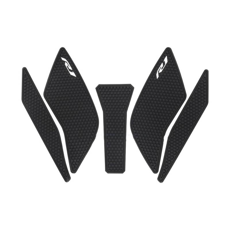Tankpad Anti Rutsch Aufkleber Motorrad-Seitentank-Pads Schutzaufkleber Kniegriff-Traktionspad Für YZF R1 R1M YZFR1 YZF-R1 2015-2021 von BEQLXTA