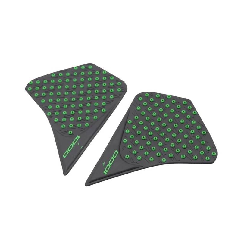 Tankpad Anti Rutsch Aufkleber Motorradaufkleber Seitenaufkleber Gas Kniegriffschutz Tank Traction Pad Anti Slip Aufkleber Für Z1000 2014-2022 Z1000R von BEQLXTA