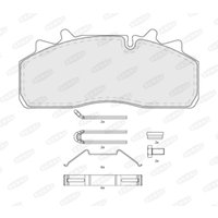 Bremsbelagsatz BERAL BCV29159TK von Beral