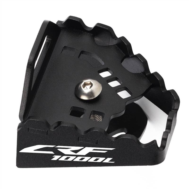 Motorradzubehör Hinterer Fußbremshebel Pedal Vergrößern Erweiterung for CRF1000L CRF 1000L Africa Twin CRF1000 L Adventure Sports 2014-2018 (Color : Black) von BERFFX